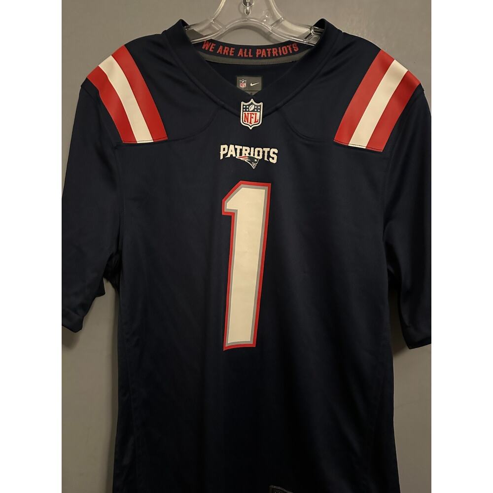 Cam Newton – Patriots – NFL On-Field – Size M